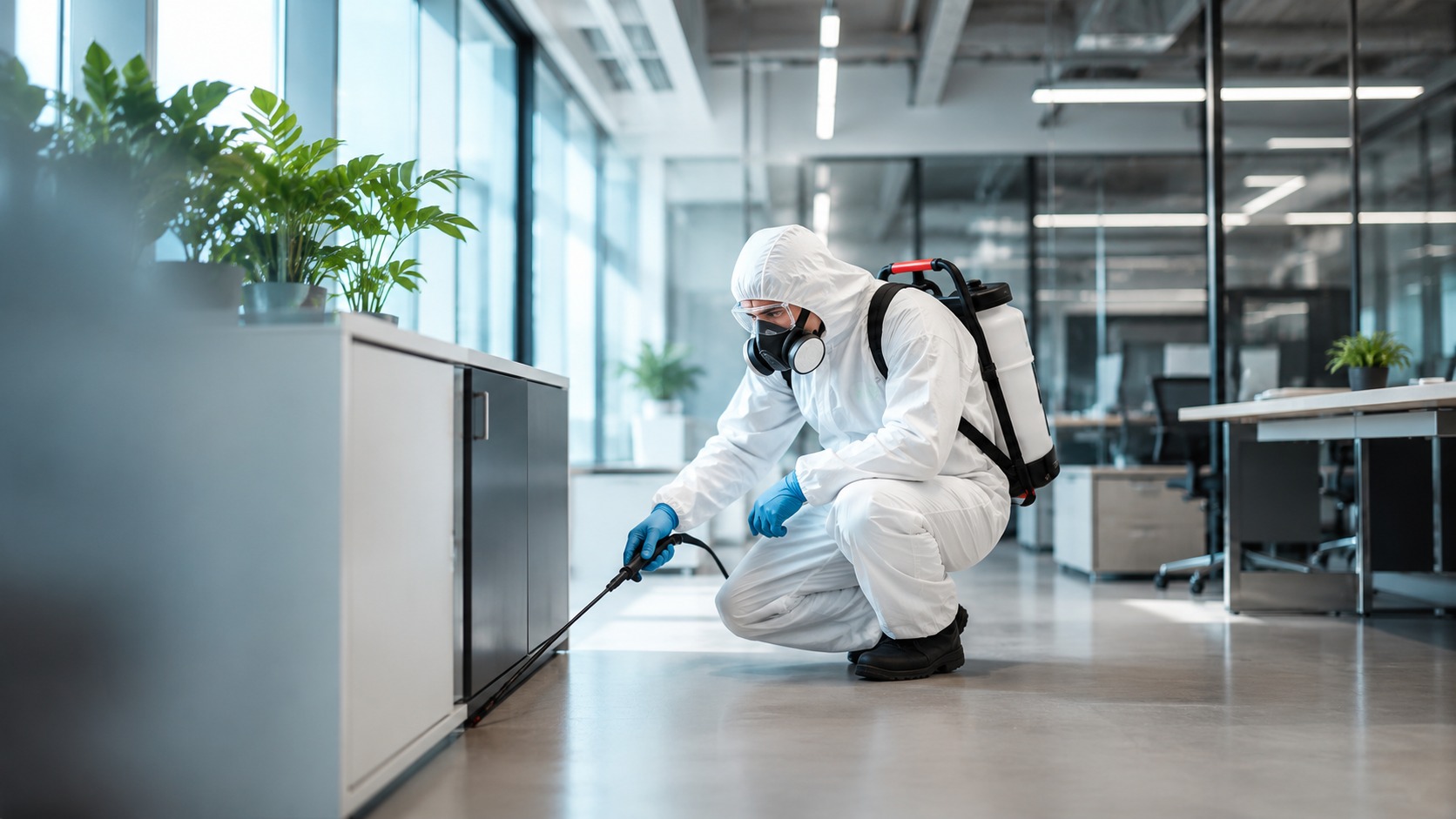 Servicio de fumigación profesional