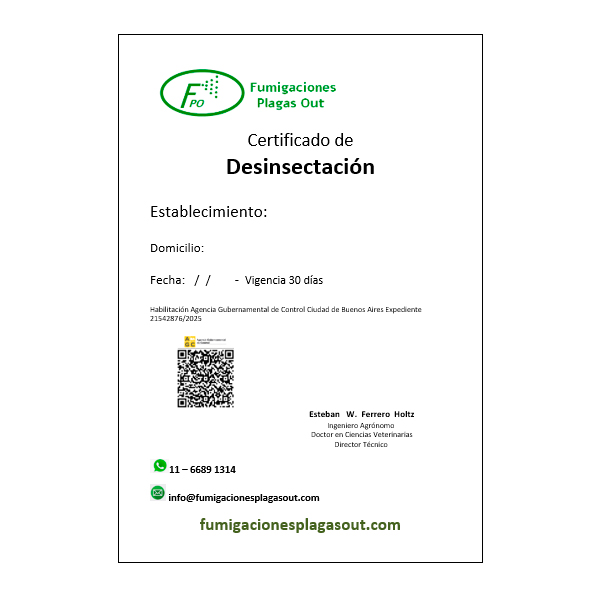 certificado